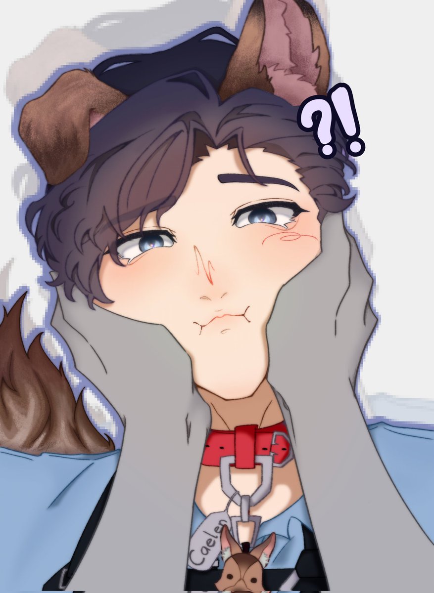 yyvngs's tweet image. da dawg 
#Caenvas