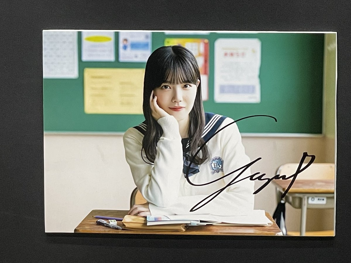 伊藤ゆず　メッセージカード　直筆 伊藤ゆずメッセージカード直筆