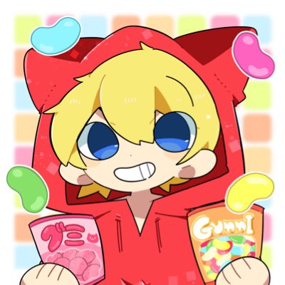 #新しいプロフィール画像
アイコン変わったぞぉ!
ベロさん(@keruru1234 )に描いてもらったぞぉ! 