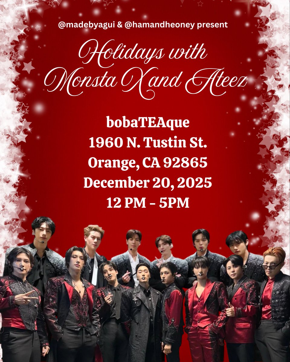 See you all tmwr MONBEBE and ATINY!!! #MONSTA_X #MONBEBE #ATEEZ #ATINY