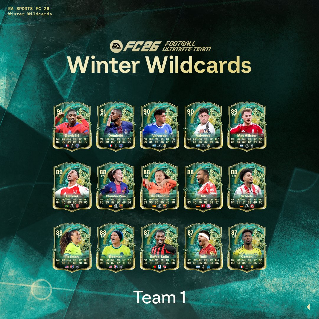 BG269 CREDIT FIFA #FC26 tweet media