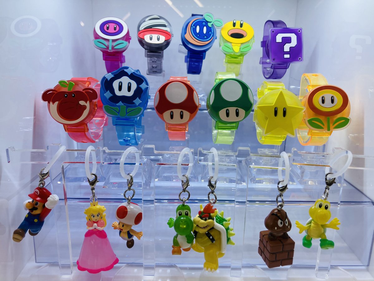 新商品入荷情報】 ・スーパーマリオ めじるしアクセサリー2（300円