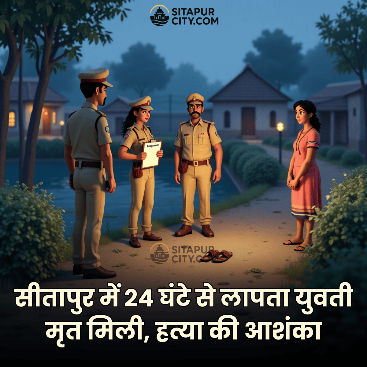 Sitapur Ki News: सीतापुर में 24 घंटे से लापता युवती मृत मिली, परिवार ने हत्या की आशंका जताई 🚨
सीतापुर में फिर सनसनी… 19 वर्षीय युवती गुरुवार दोपहर घर से निकली – वापस नहीं लौटी

🔗 पूरी खबर यहाँ पढ़ें:
👉 sitapurcity.com/sitapur-missin…

#Sitapur #SitapurNews #BreakingNews #CrimeNews