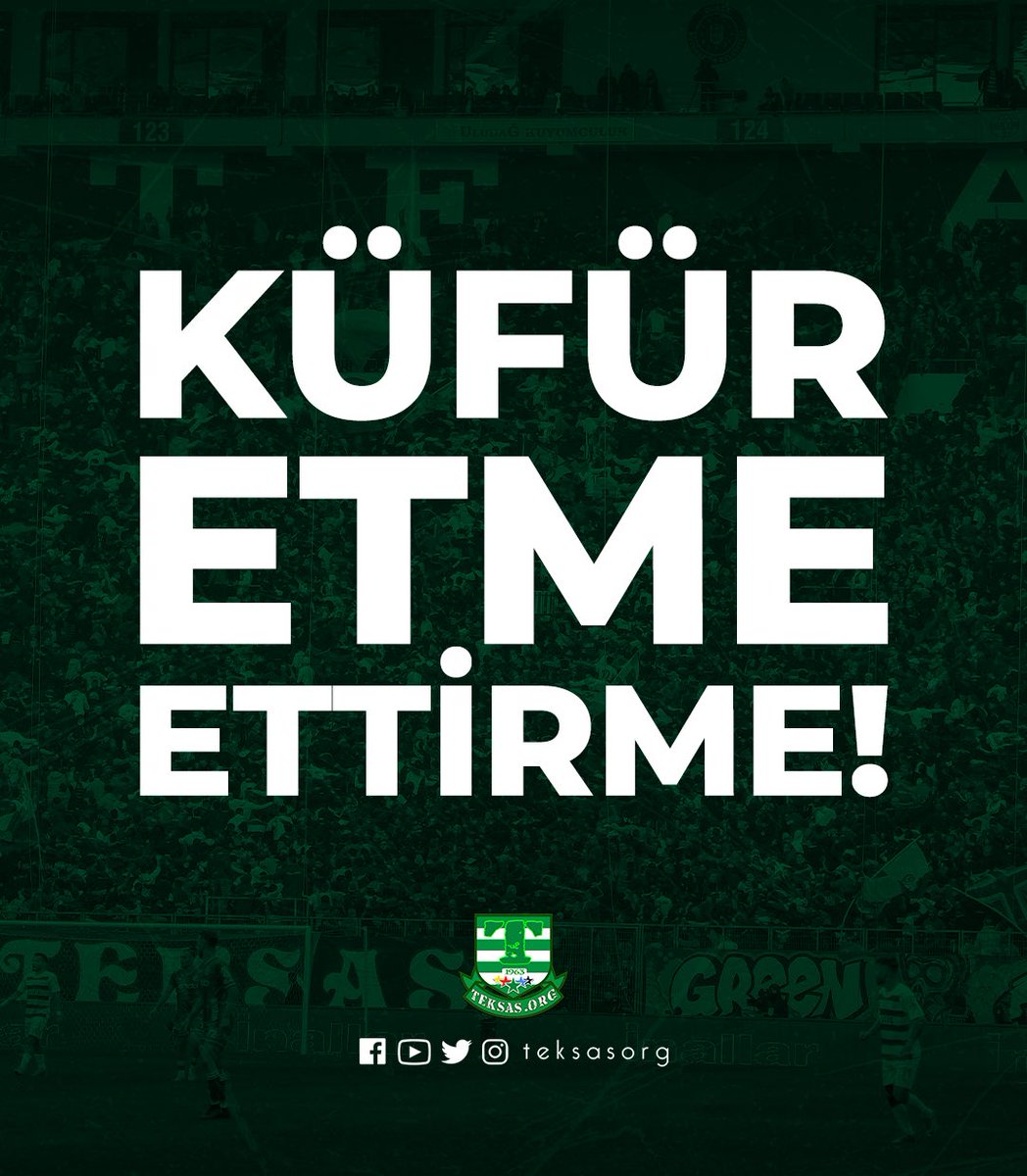 KÜFÜR ETME, ETTİRME! 📢