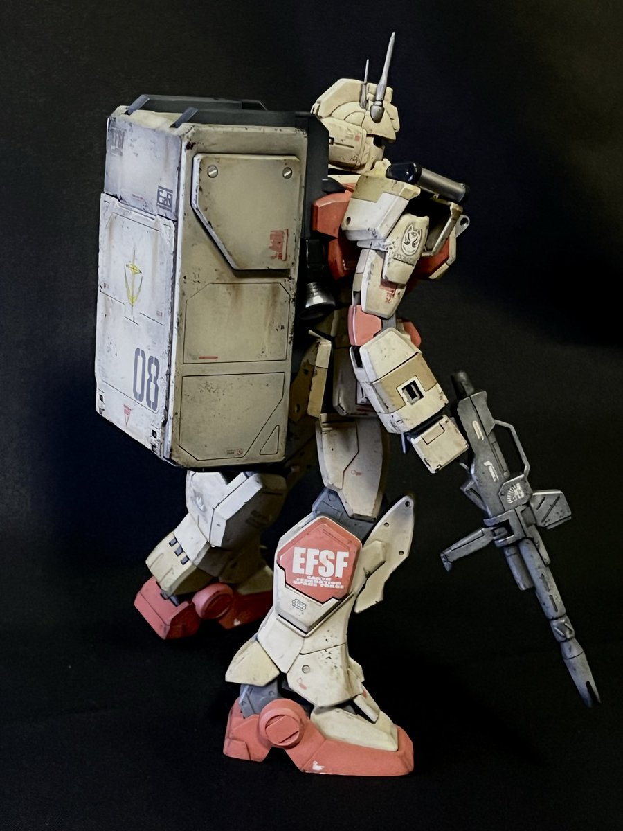 完成報告】76 マサさん(@Masa____0317 ) MG ガンダムEZ-8陸戦カラー