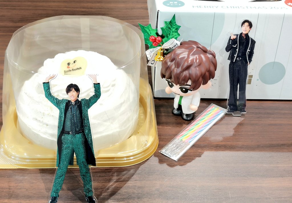 Smile Switchクリスマス✨ ケーキ受け取ってきた🎄 FUJIYA×Snow Man