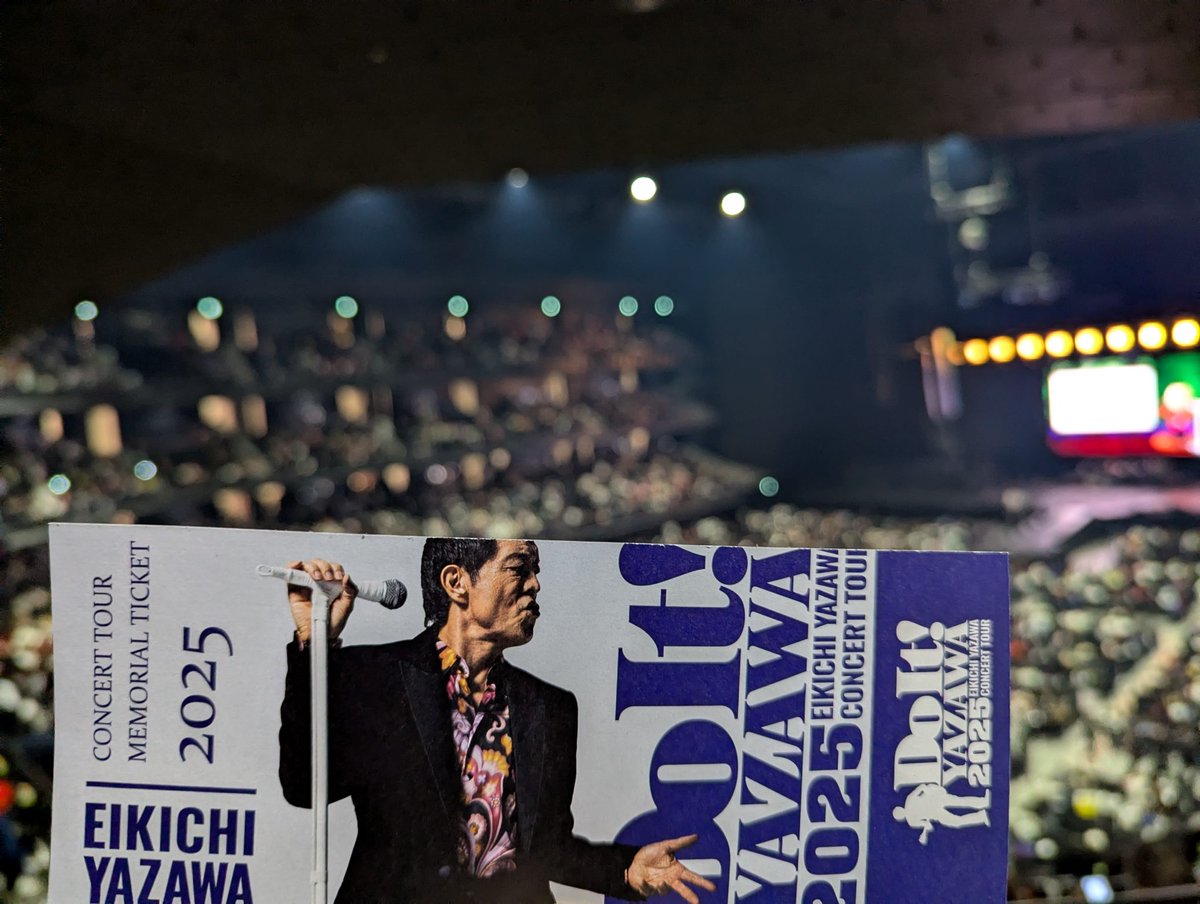 ぴあアリーナMM #ツアー最終日 #矢沢永吉 #永ちゃん #山口県 #横浜