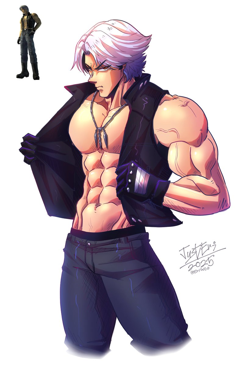 I haven't drawn Lee in a month. I missed him. Now I tried drawing this attire in my style, what do you think? :DD ✨

#LeeChaolan #tekken