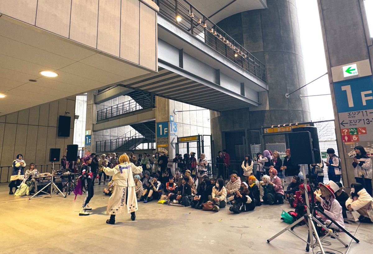 本日はご出演&amp;ご観覧誠にありがとうございます！！
次回は2026年1月18日 若宮広場でお会いしましょう！！！
よいお年を！！！
#さくコス #ビビコス豊田スタジアム