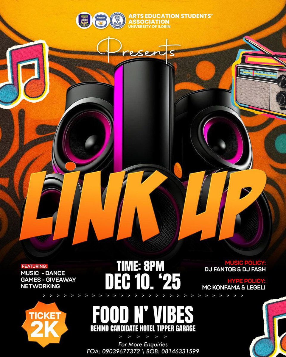 Arts Education Unilorin tweet media