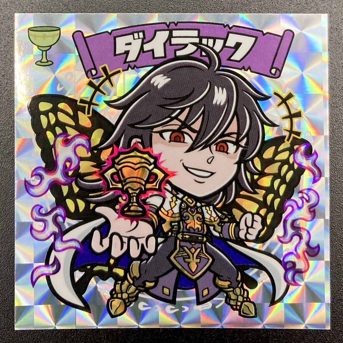 増刷した聖杯3種のシールが届いたので、商品ページの写真を差し替え