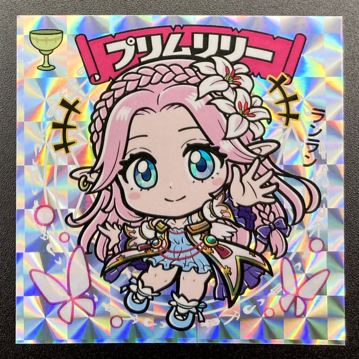 ちゃる様オーダー分 増刷した聖杯3種のシールが届いたので、商品ページの写真を差し替え