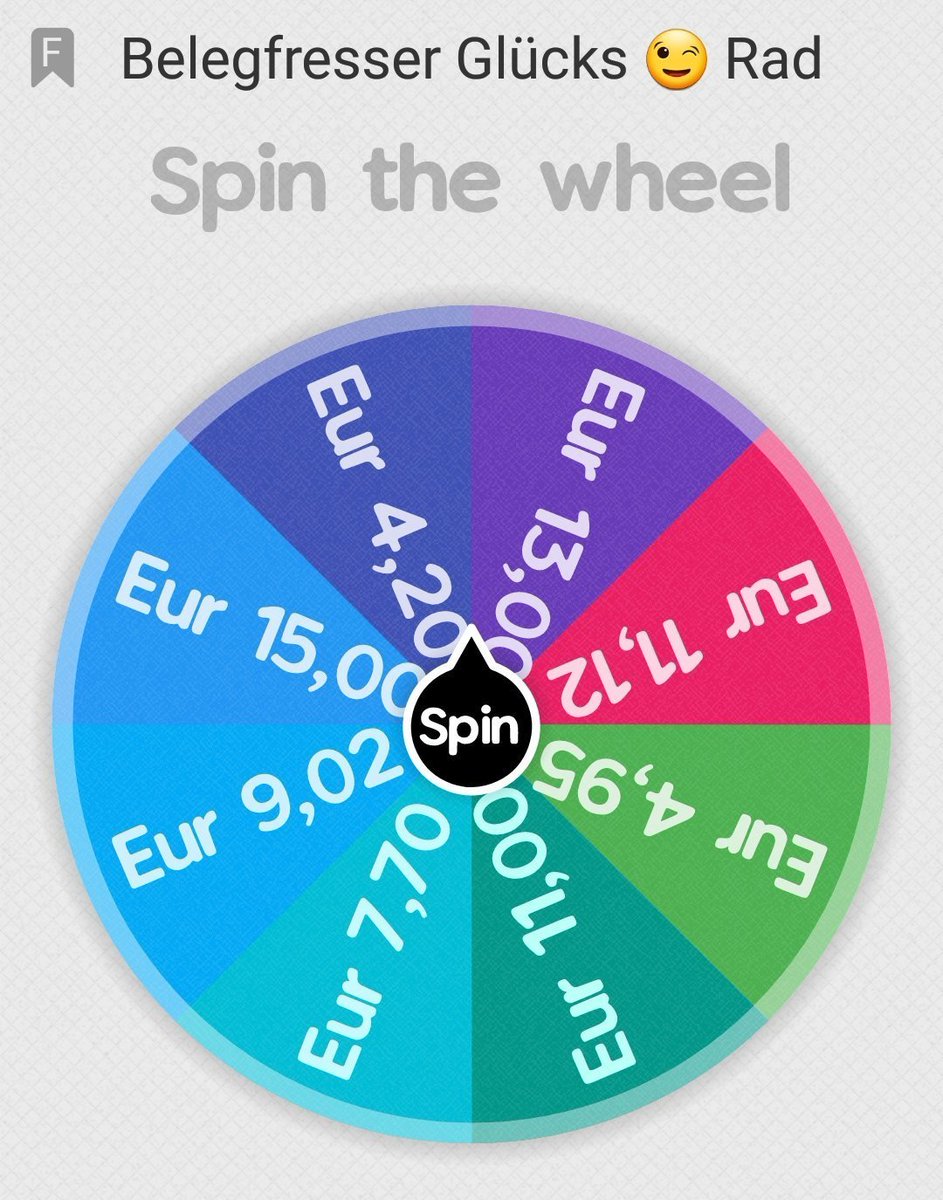 So und jetzt nehmen dann alle mal die Finger vom Pimmelchen und drehen an meinem Beleg Glücksrad

Dann ergibt eure Existenz mal Sinn!

Melden!