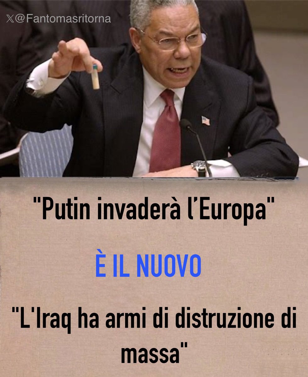 FantomasRitorna's tweet image. La storia si ripete…

#UE #UnioneEuropea #EuropeanUnion #Russia #NATO #Ucraina