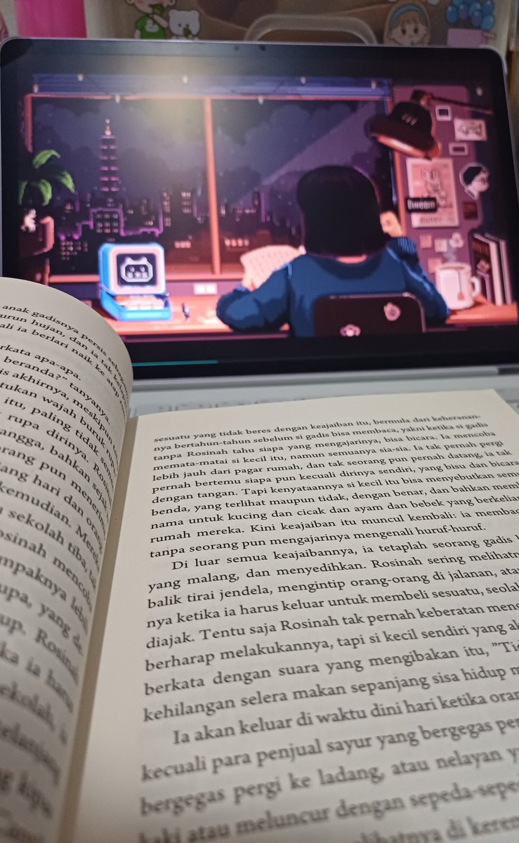 piika_15's tweet photo. Setelah lama reading slump, mencoba memulai kembali📚 https://t.co/GqClQcNLhJ