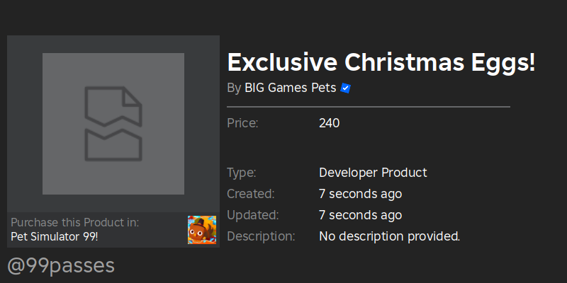 Pet Simulator Gamepass Alerts tweet media