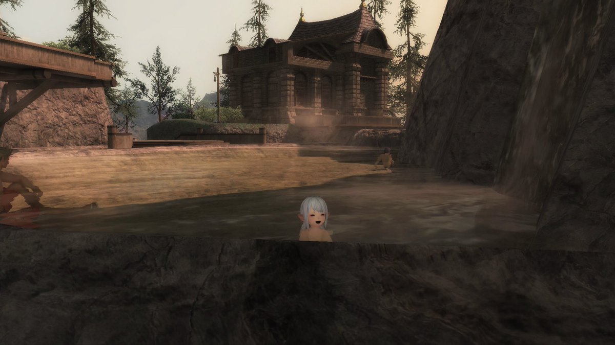 momo_shinryu's tweet photo. 温泉見つけたー！
#ff14 https://t.co/ei0nTDTpmN