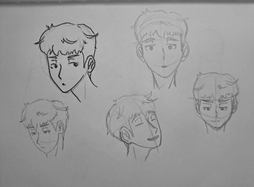 bampired_art's tweet photo. Sketches I snuck in while working. https://t.co/iywyCWYAXU