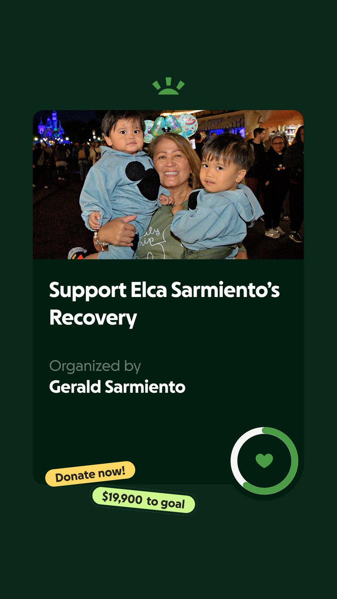 My mom is a vital part of our family, and her sudden health crisis has left everyone heartbroken. Please consider donating or sharing this to help ease our burden. Every bit counts in supporting her journey of recovery. gofund.me/efb6e65c9