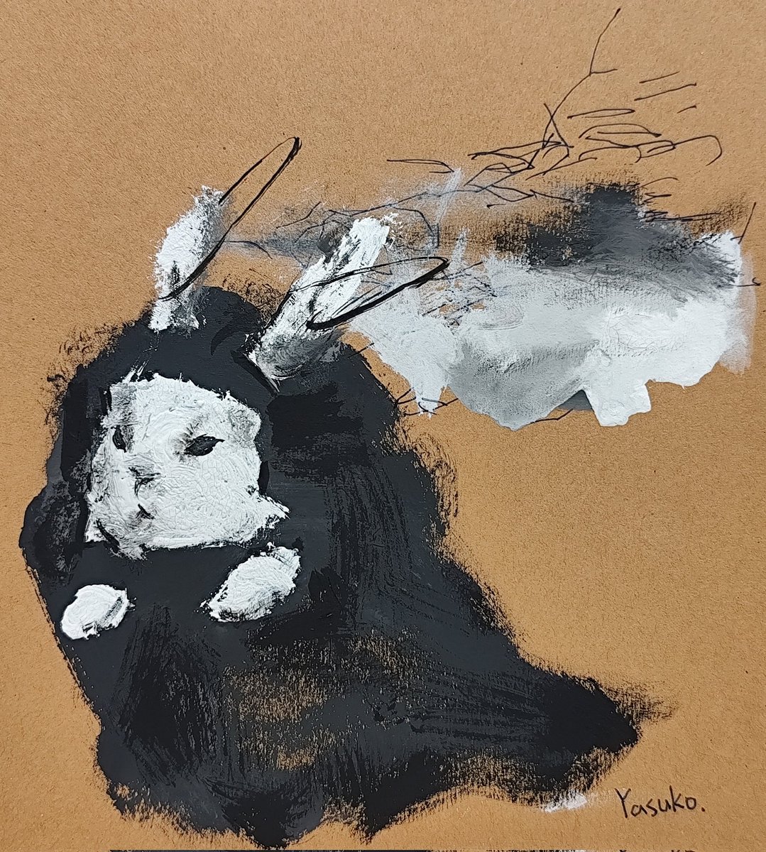 kuricon's tweet photo. 今日描いた絵。 https://t.co/jgJ7xSvbv0