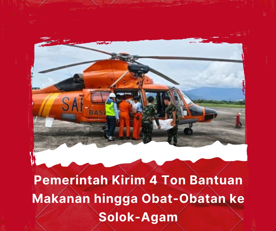 Dari logistik, listrik, hingga pemulihan ekonomi warga, negara hadir cepat dan sigap agar kehidupan masyarakat segera kembali normal #SatuIndonesia
Pemerintah Hadir Tanpa Tunda