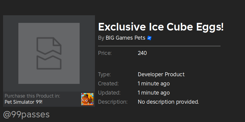Pet Simulator Gamepass Alerts tweet media