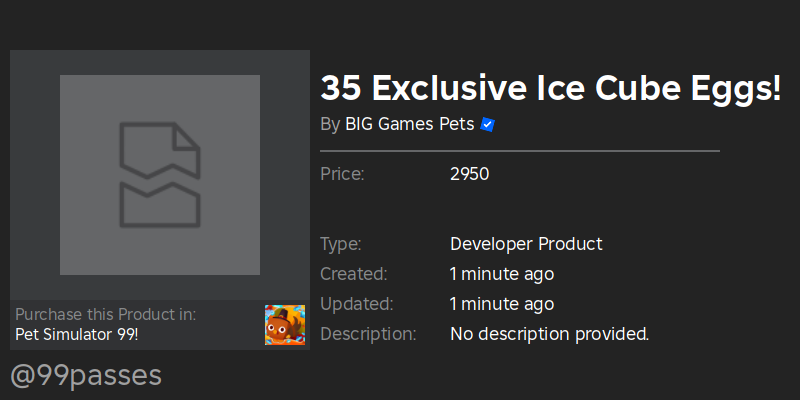Pet Simulator Gamepass Alerts tweet media