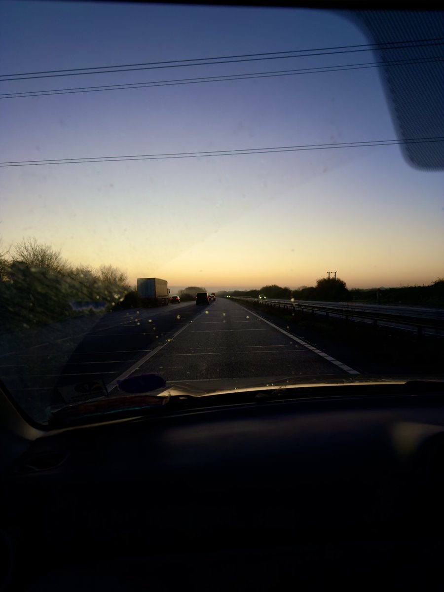 Early start for Orient away. You chickens. #bcafc