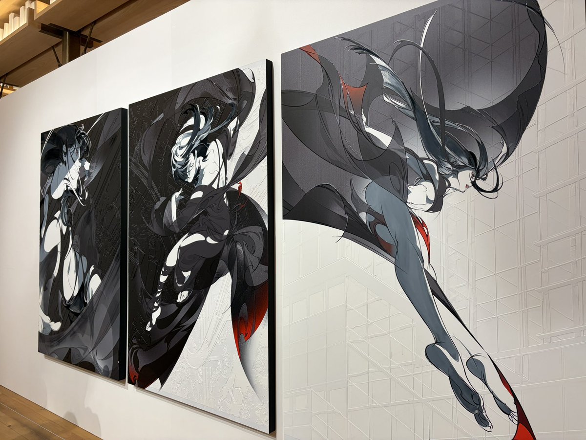 米山舞さんの個展を見てきました 絵が上手ぇですげぇや