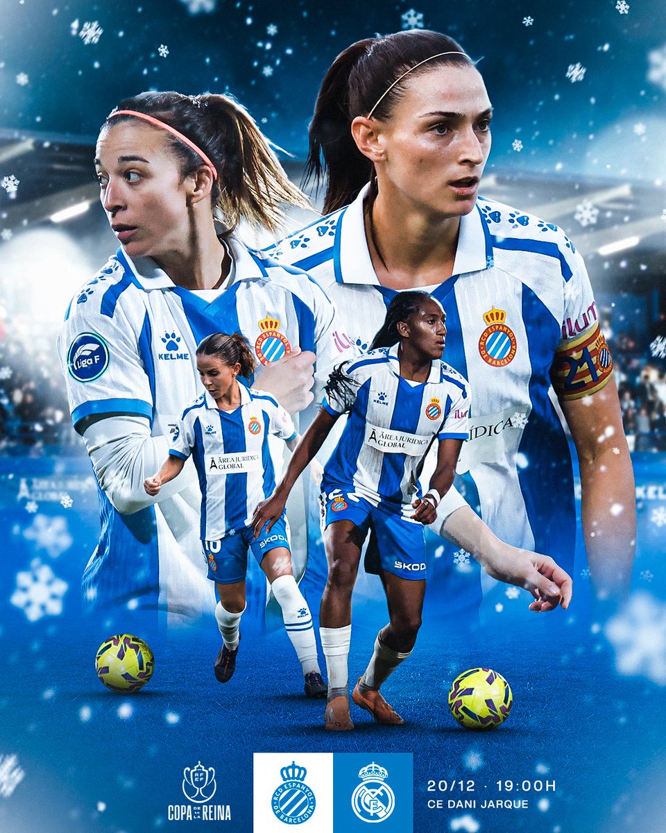 RCDEFemeni's tweet photo. Dia de Copa! 🏆💪 https://t.co/Yvzo2XGHK2