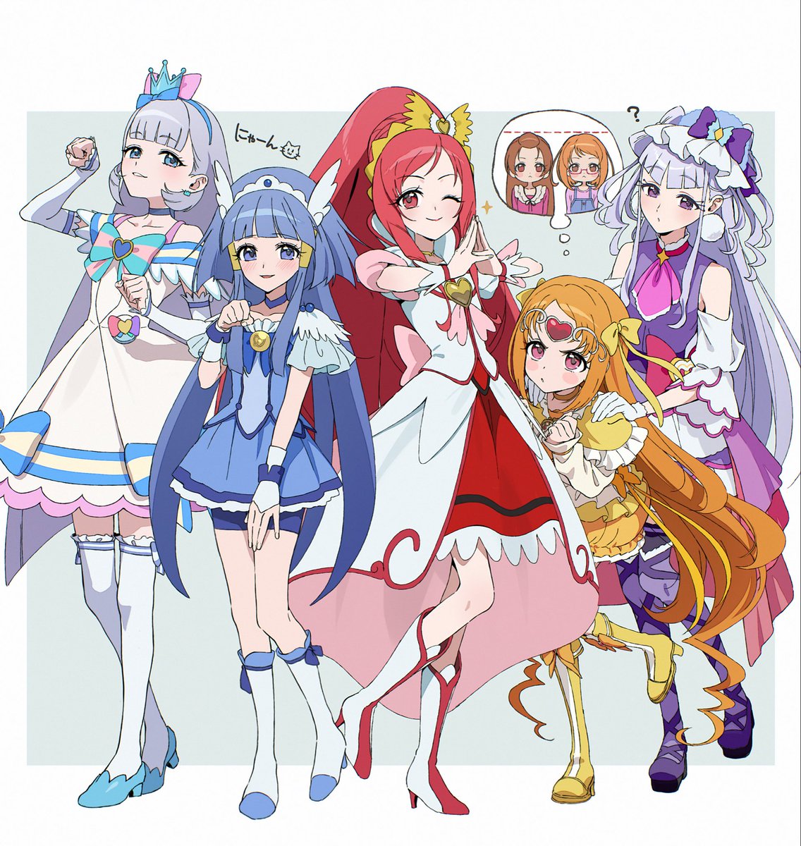 垂れ目キャラ描くの楽しいー!となり、リクエストいただいてた中からチョイスして描きました✍️(リクありがとうございました!) 