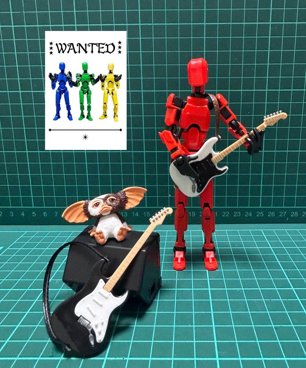 セリアのギタープラモ作った #セリア #戦闘フィギュア