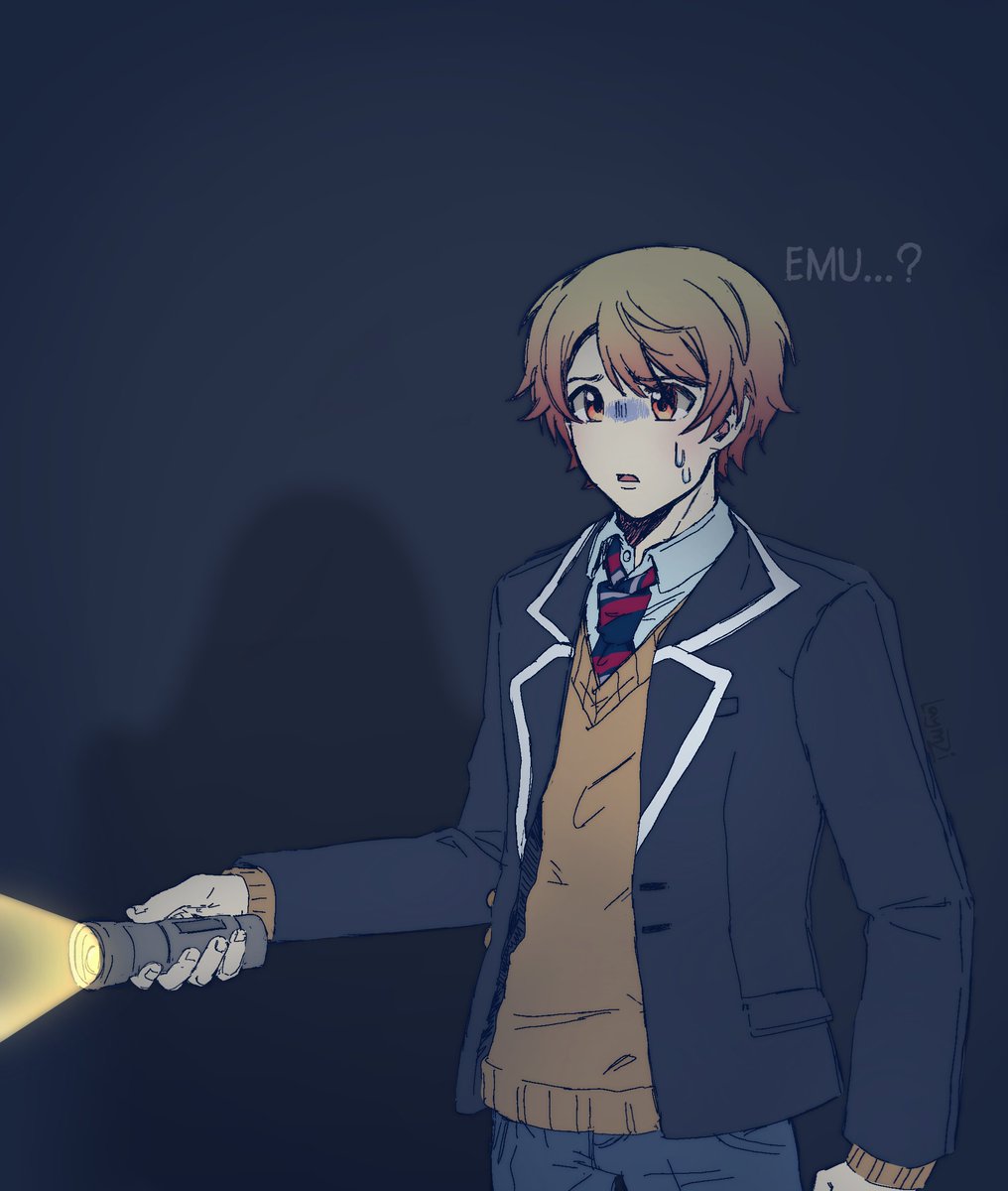laymzii's tweet photo. Day 4. A ghost?! 👻#EmukasaWeek2025 #арт #司えむ週2025 #Эму #Цукаса #laymzi #ProjectSekai https://t.co/lFM9vLIXuw