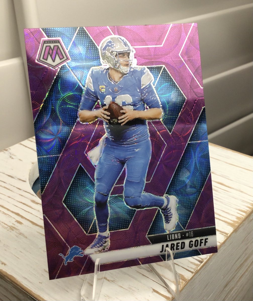 du47222292's tweet image. Second Giveaway - 2025 Panini Mosaic Jared Goff
#Giveaway #Lions 
Like🏈Follow🏈Repost🏈
Is  this  the  Lions  year??