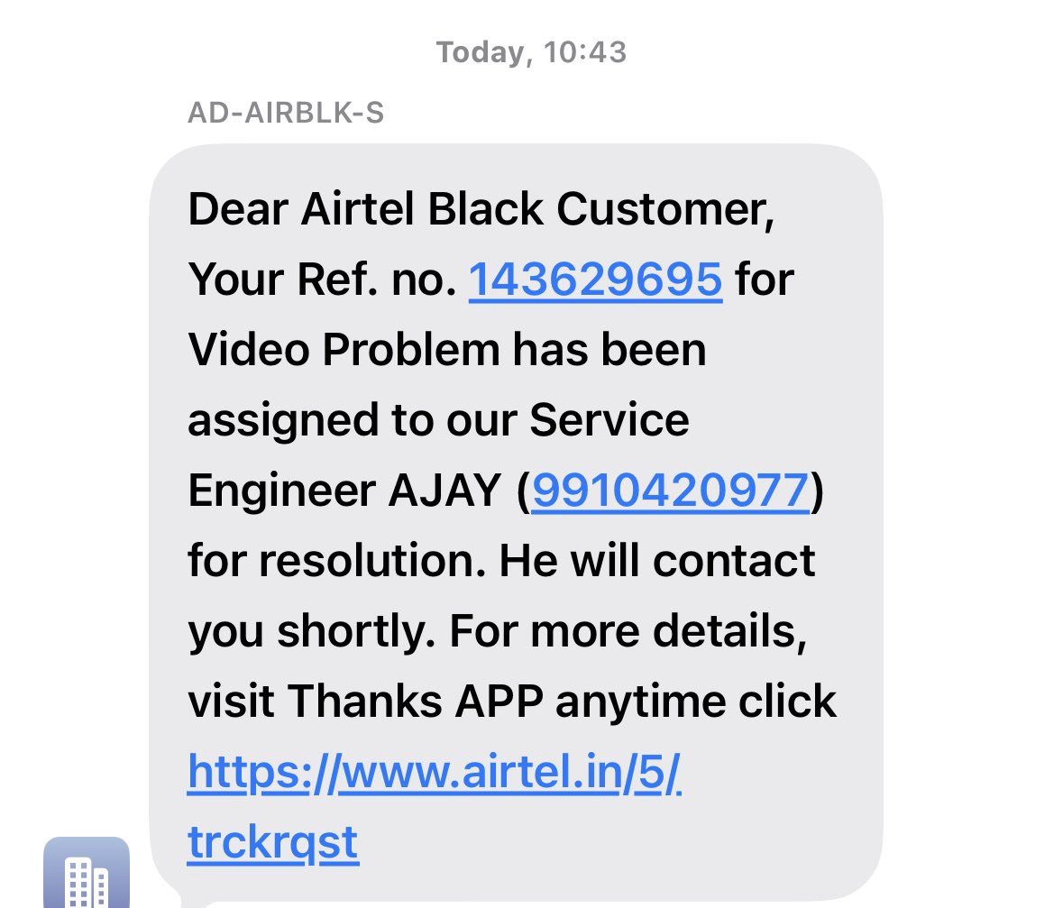 ateetd's tweet photo. @airtelindia @Airtel_Presence this technician has been assigned to visit me today and since morning he has been calling me and has still not turned up - and then says please share OTP so that he reschedules the visit - is this how u guys work ????? https://t.co/6OinPCAa7W