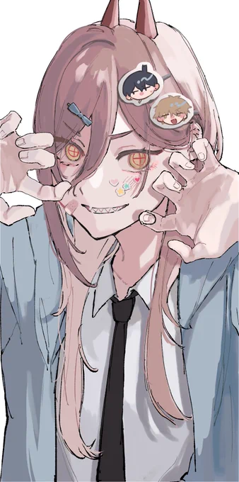 これはとても可愛くかけたパワーちゃん