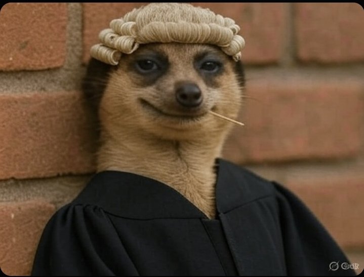 Avatar_Macho's tweet image. Judge seeing you spend money on lawyers instead of him