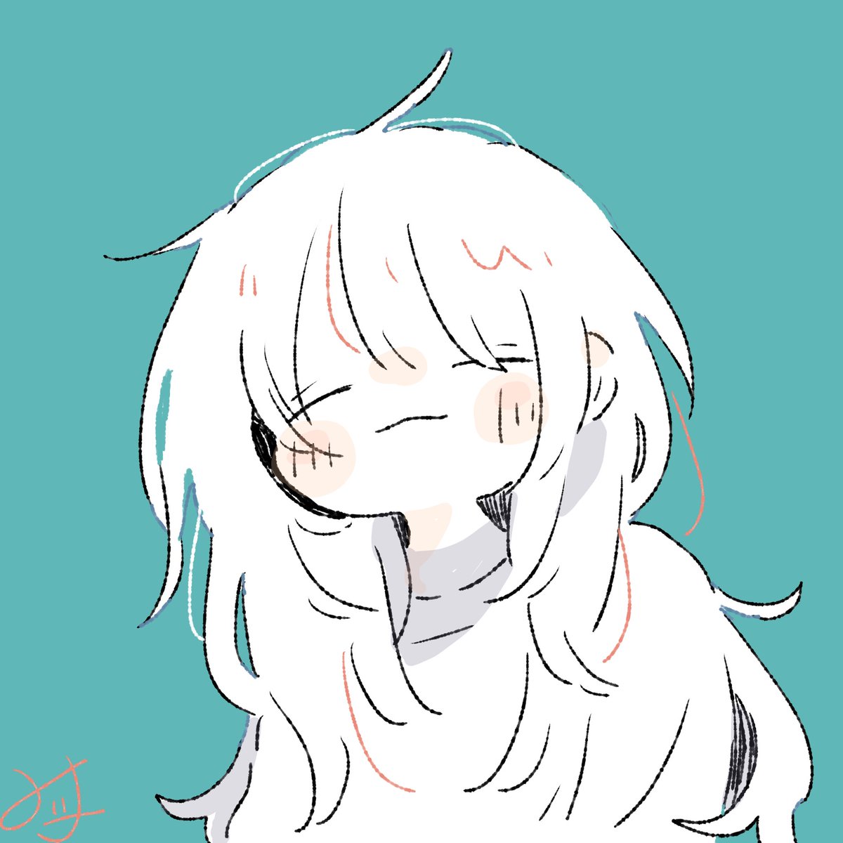 こういう柔らかい線で描かれた絵好きφ(..)