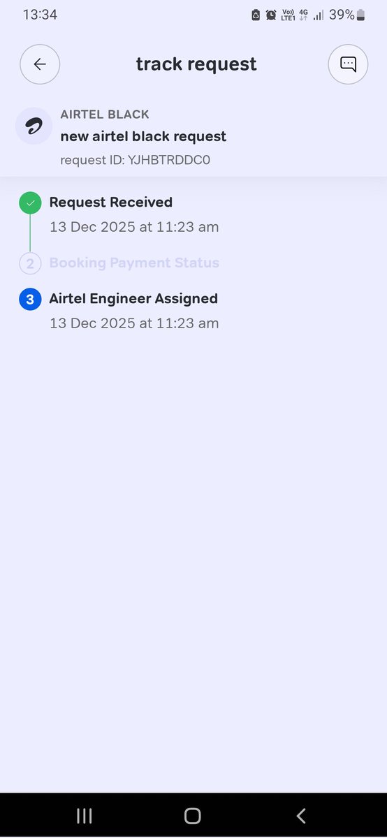 IamABhatt2001's tweet photo. @Airtel_Presence @airtelindia So, I pre-booked an Airtel WiFi for Rs. 400 on December 13 and I was assigned an expert for the same namely Saroj Bharati. He was supposed to call me but when he didn't respond, I called him. He is asking for another Rs. 1500. It is  probably a scam. https://t.co/oE001Zd3vo