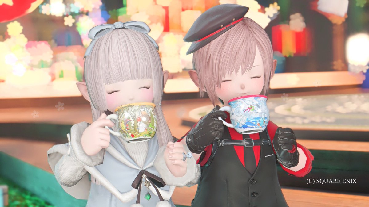 星芒祭行ってきた🎀🎄⑅˚✧
#FF14