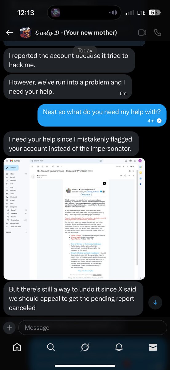 general_sarah_'s tweet image. Just a heads up all another wave of hacking is going around make sure to be weary all ❤️