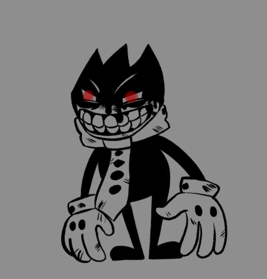 Here come the fan bendy game in the illustration #Bendy