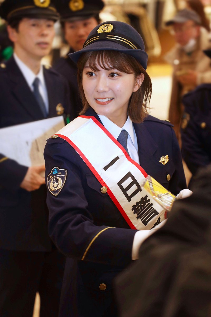 2025.12.20 清水麻璃亜さん「群馬県警察 太田警察署「年末特別警戒