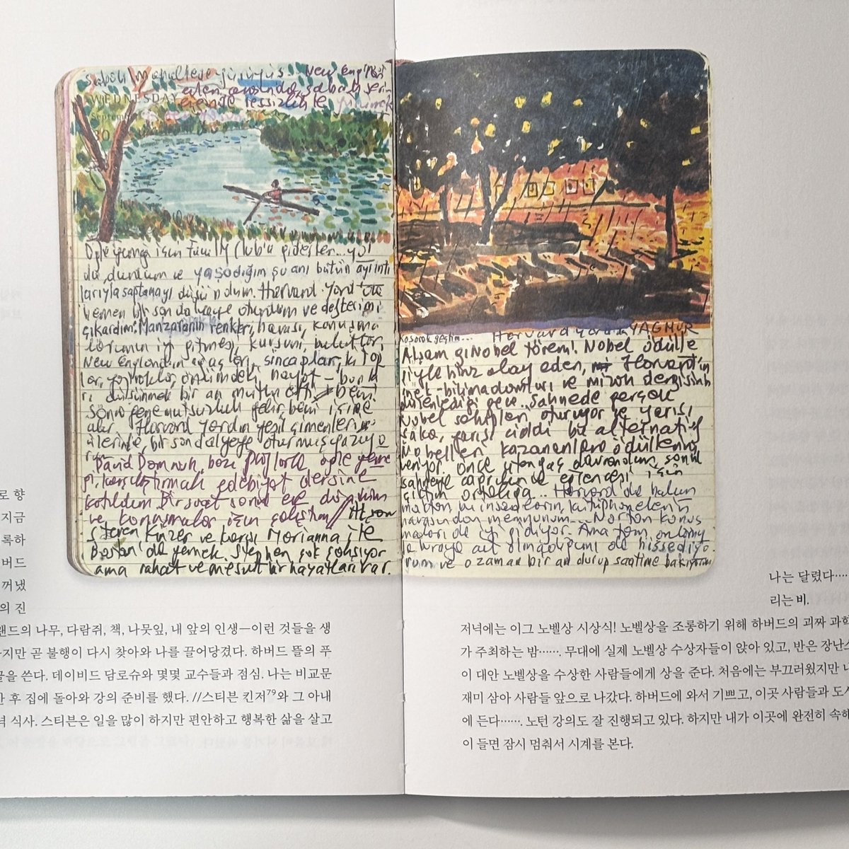 sujichichi's tweet image. 아빠가 도서관에서 느좋책을 빌려다줌 취향잘알
처음부터 끝까지 남의일기장이었음!
나도 일기를 이렇게 쓰고싶다