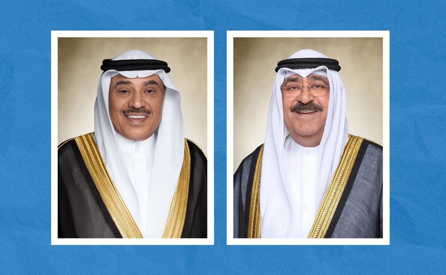 سمو الأمير الشيخ مشعل الأحمد يتلقى رسالة تهنئة من سمو ولي العهد الشيخ صباح الخالد بمناسبة مرور عامين على تولي سموه مقاليد الحكم. سمو ولي العهد: مناسبة عزيزة تحل على وطننا الحبيب وقد تعاقبت الإنجازات بفضل من الله تعالى ثم بعزم سموكم الراسخ وتوجيهاتكم السديدة 