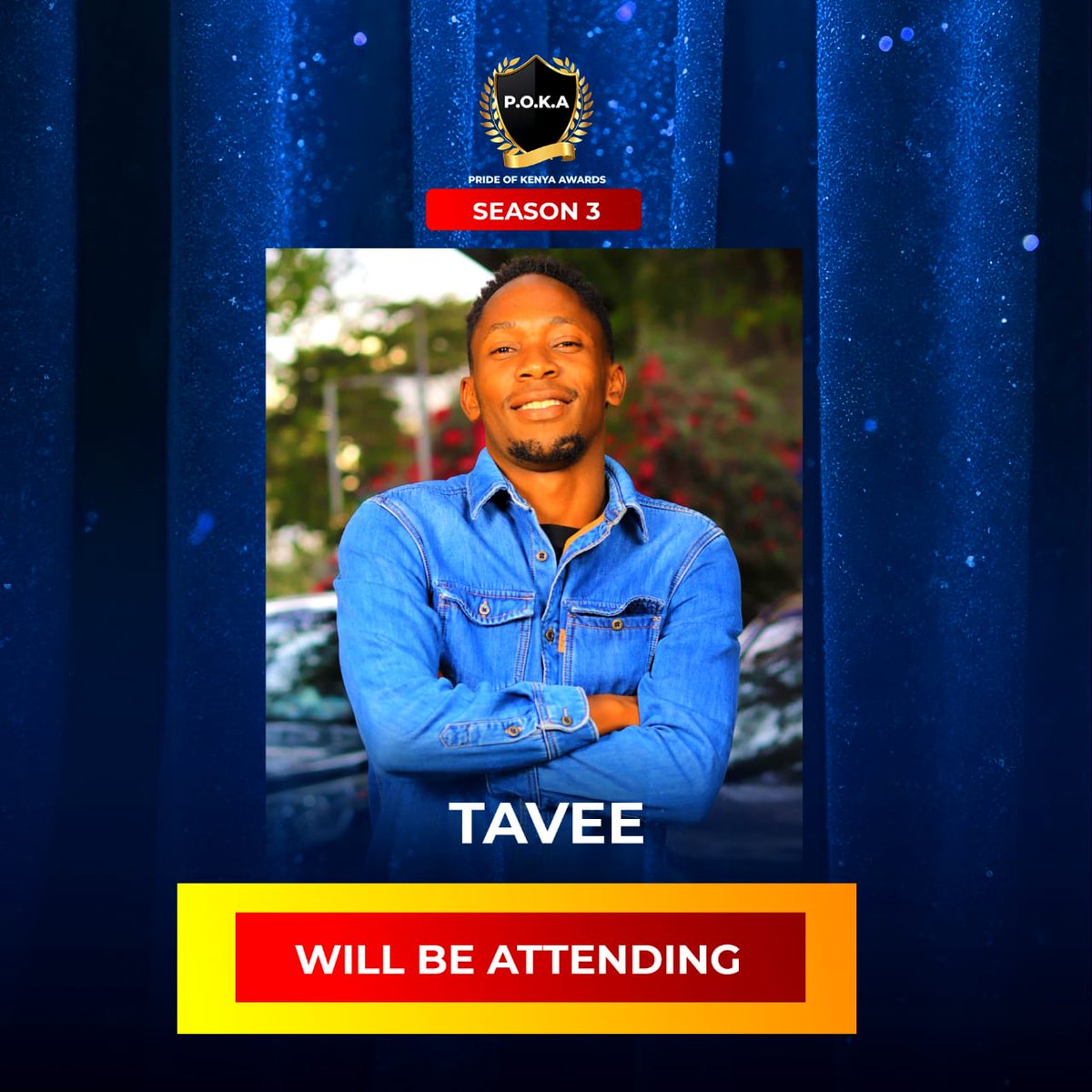 officialtavee's tweet photo. "The easiest way to make it to the top is by finding a unique thing the whole world can Identify you with.  Something that no one else can do but you!  Let's all gather at Nairobi Cinema this evening for the Last Award this year. 🏅 https://t.co/2KmDpd9Bm2