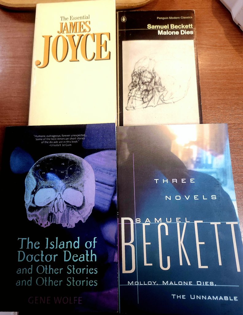 今日もまた少し洋書を。 サミュエル・ベケット 『モロイ』『マロウンは