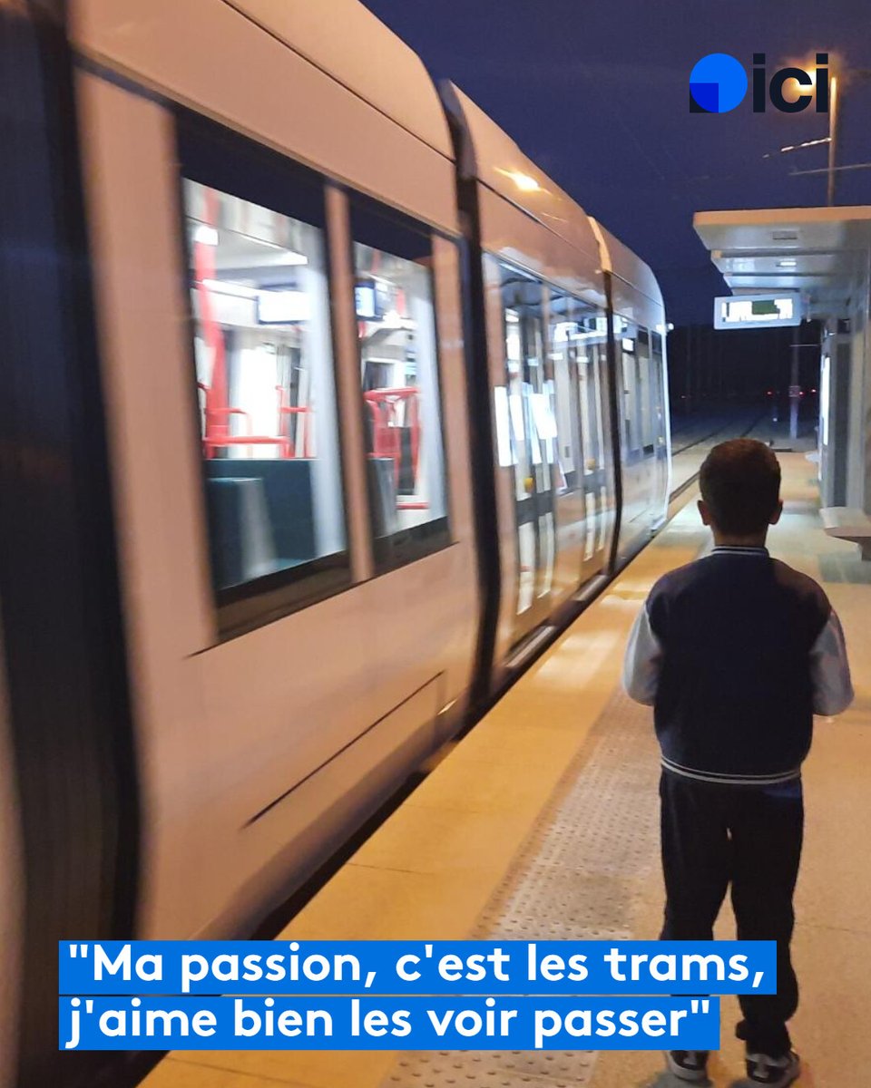"Quand je serai grand, je veux être conducteur de tramway", Sébastian, 10 ans, passionné de tram depuis qu'il est tout petit, est impatient de monter dans la toute nouvelle ligne 5 du tramway de #Montpellier

➡️ l.ici.fr/KgV