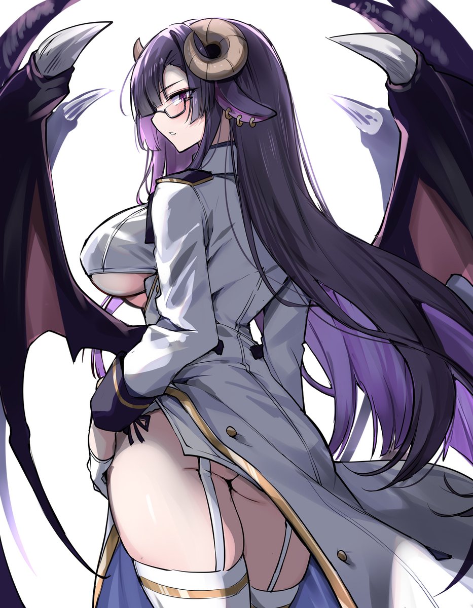 Sssss280's tweet photo. うちのこ後ろから＆お尻描きてぇ～の産物。ほんとはパンツ描きたかったけどどうせまたXの検索妨害くるから我慢した・・・世知辛ぇ・・・ https://t.co/AY7K6X8d6M