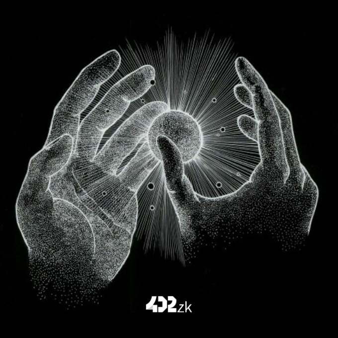 402zk's tweet photo. Public blockchains follow the clock. We bend it. 

Traditional rails move in ticks and tocks slow, exposed, predictable.
402zk uses Zero-Knowledge to distort that timeline.
Transactions verify instantly, without lingering in public view.

Don’t wait for time to pass.
Warp it with 402zk.